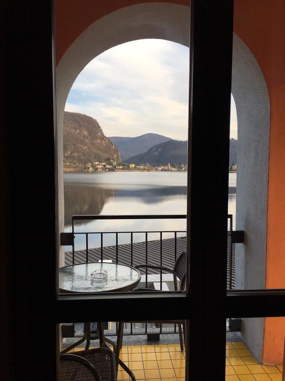 Hotel Socrate Lavena Ponte Tresa Zewnętrze zdjęcie